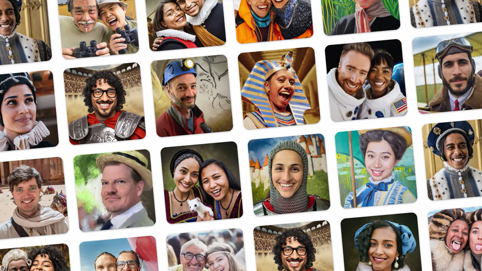 Google Art e Selfie, aplicativo do Google que cria artes históricas em selfies. Imagem reprodução