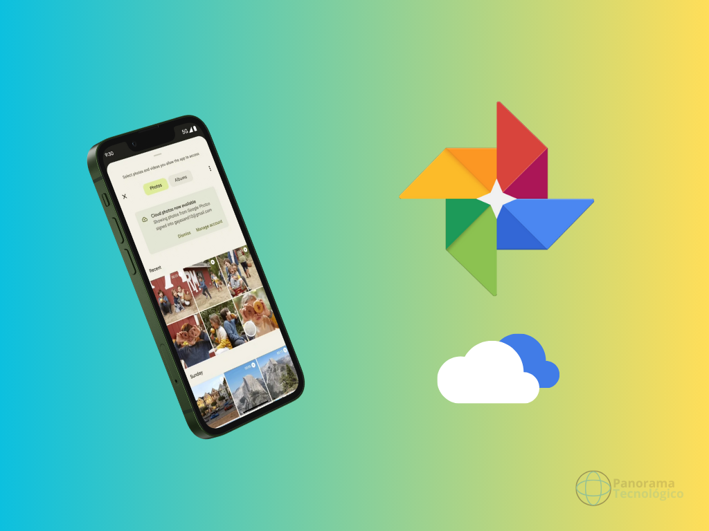 Seletor de fotos do Android recebe suporte para Google Fotos - Panorama  Tecnológico