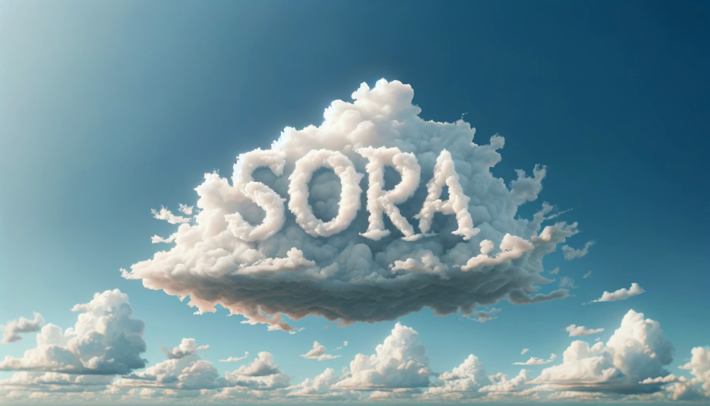 Nuvem Sora. Imagem: divulgação OpenAI