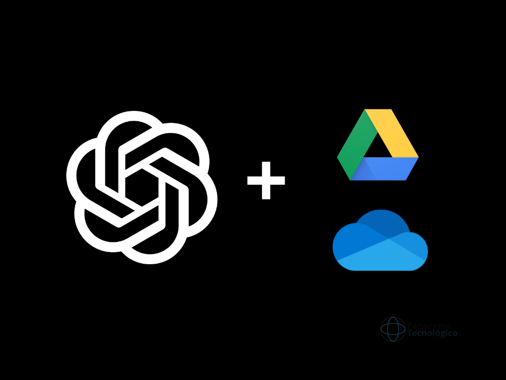 ChatGPT + Drive + Google Drive. Imagem: ilustração Panorama Tenológico.