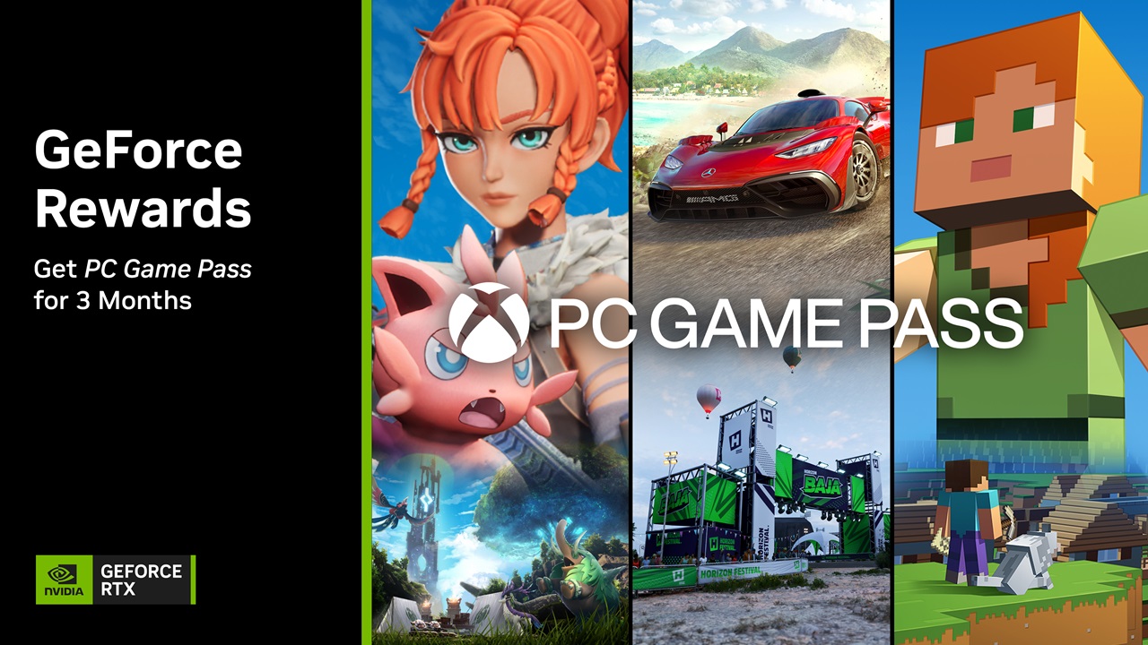 Nvidia e microsoft oferecem 3 meses gratuitos do xbox game pass
