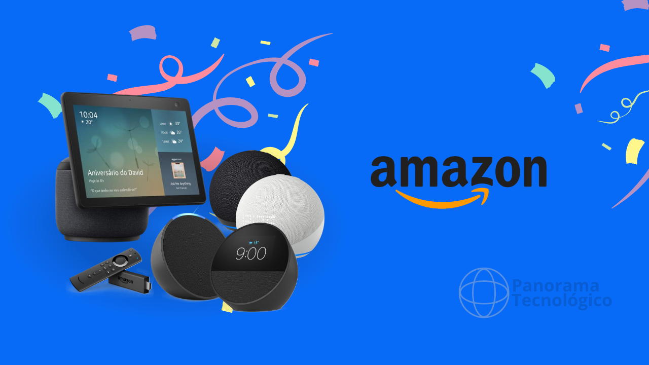 Evento Amazon. Imagem: ilustração Panorama Tecnológico.