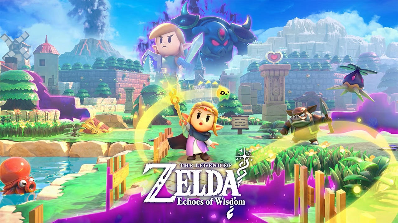 The Legend of Zelda: Echoes of Wisdom, jogo para Nintendo Switch. Imagem: créditos Nintendo.